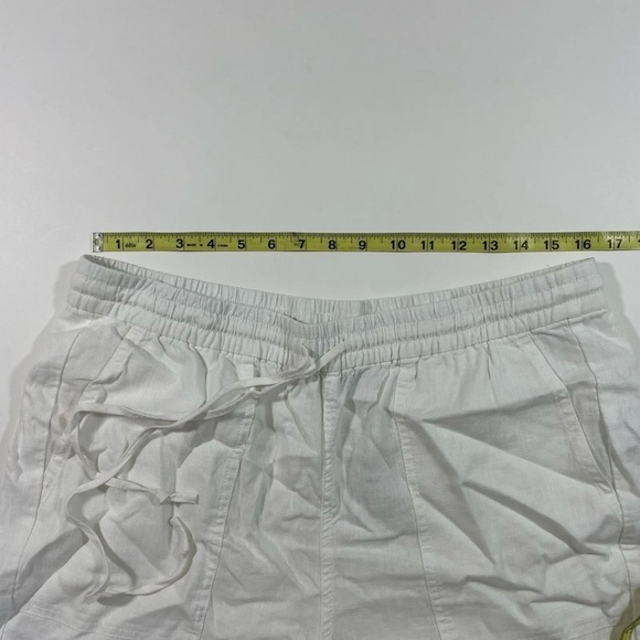 New J Crew Tall Linen Blend Seaside Pants White - Picture 9 of 11